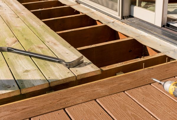 Cost of Old Deck Repair in Lakeville