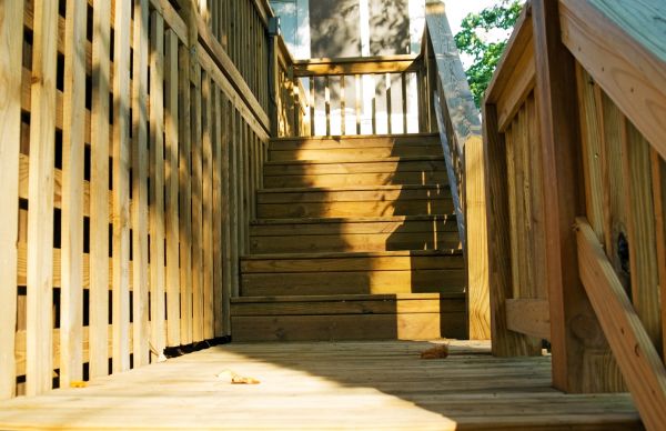 Cost of Deck Steps Replacement in Lakeville