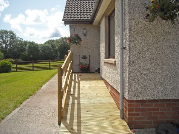 Cost of Hardwood Ramp Installation in Lakeville