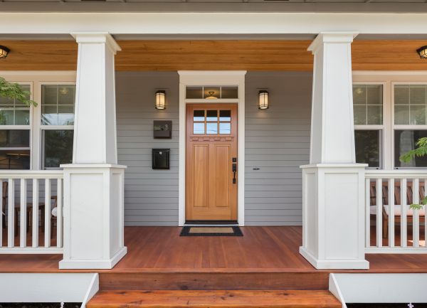 Cost of Wood Porch Construction in Lakeville
