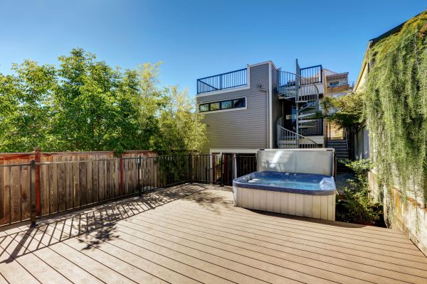 Cost of Hot Tub Deck Installation in Lakeville
