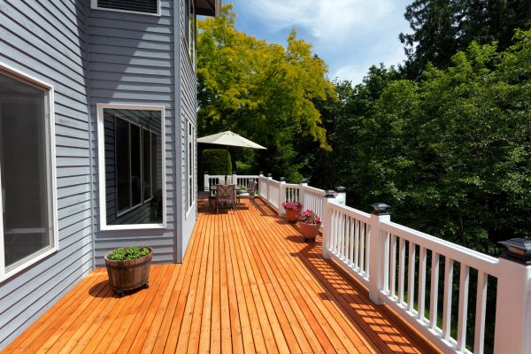 Cost of Cedar Deck Construction in Lakeville