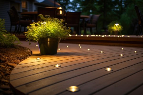 Cost of Ground Level Deck Construction in Lakeville