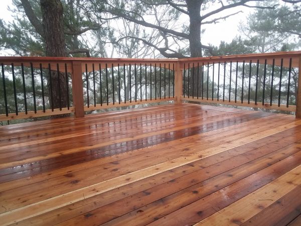 Cost of Cedar Deck Repair in Lakeville